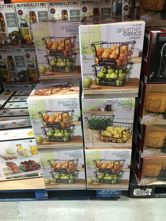 costco695323gourmetbasicsbymikasa2pkhartnegbasketsall CostcoChaser