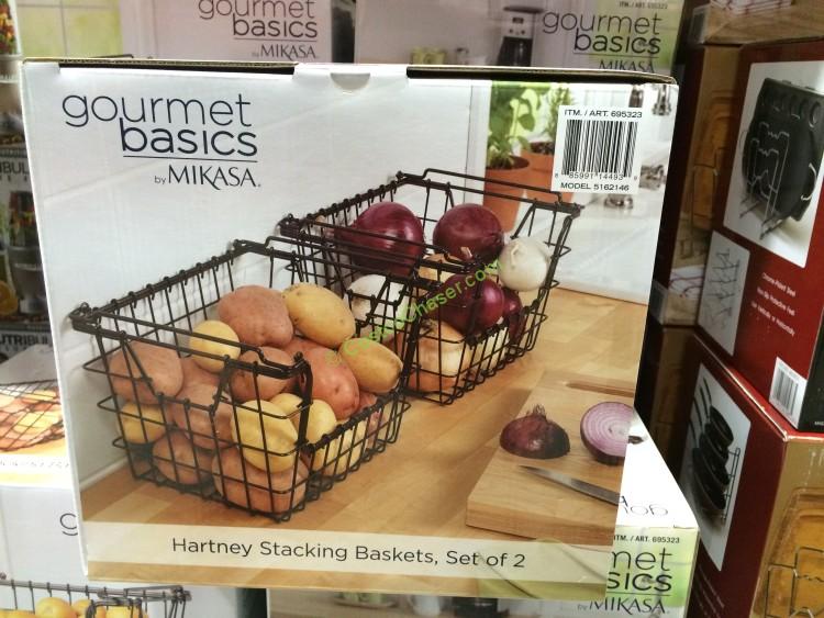 costco695323gourmetbasicsbymikasa2pkhartnegbasketsway CostcoChaser