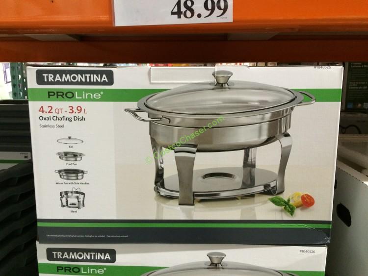Tramontina 4.2QT Chafing Dish Stainless Steel CostcoChaser