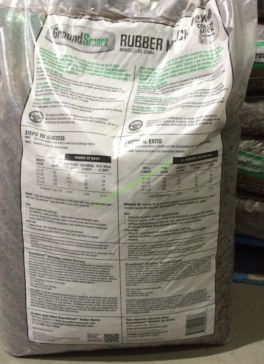GroundSmart Rubber Mulch 1.5 Cubic Feet CostcoChaser