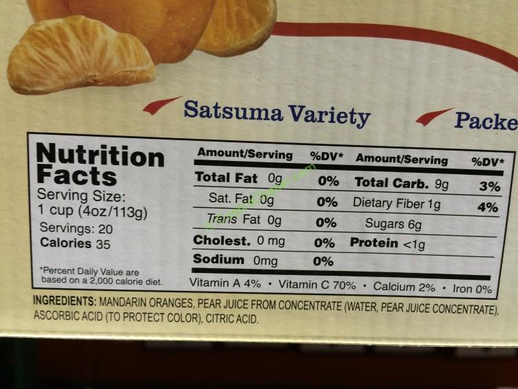 Kirkland Signature Mandarin Oranges 20/4 Ounce Cups CostcoChaser