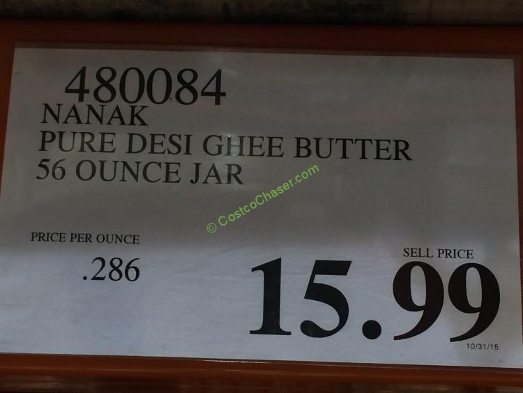 Nanak Pure Desi Ghee Butter 56 Ounce Jar CostcoChaser