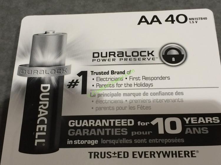 costco516590duracellcoppertopalkalinebatteriesaa40packspec