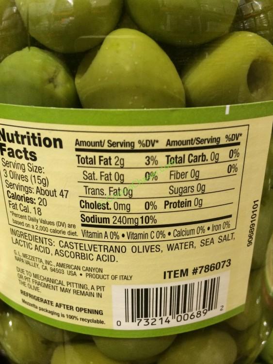 costco786073mezzettapittedcastelvetranoolivesbar CostcoChaser