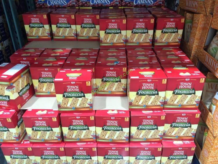 Keebler Focaccia Crackers 27 Ounce Box CostcoChaser