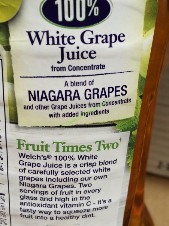 Velch’s White Grape Juice 2/96 Ounce CostcoChaser