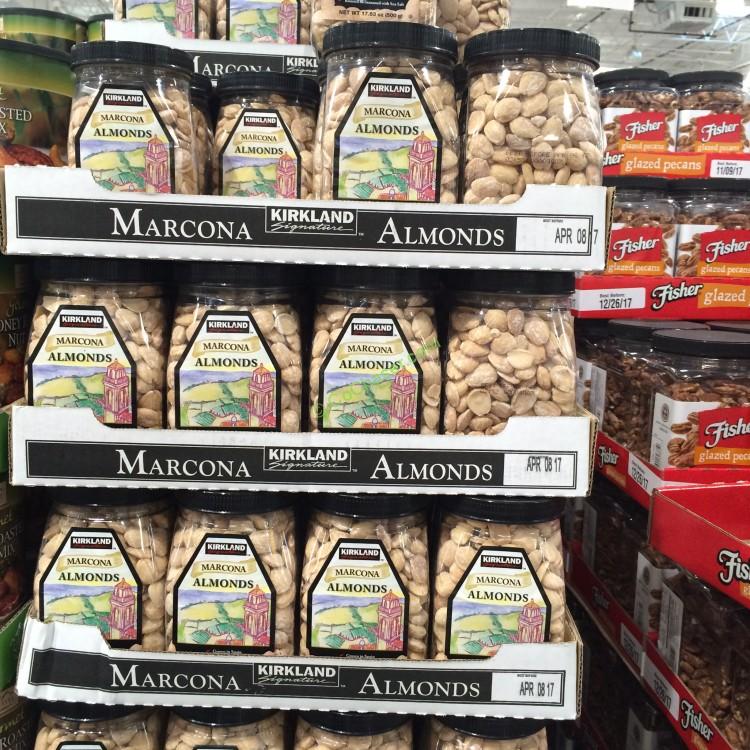 Kirkland Signature Marcona Almonds 17.63 Ounce Jar CostcoChaser
