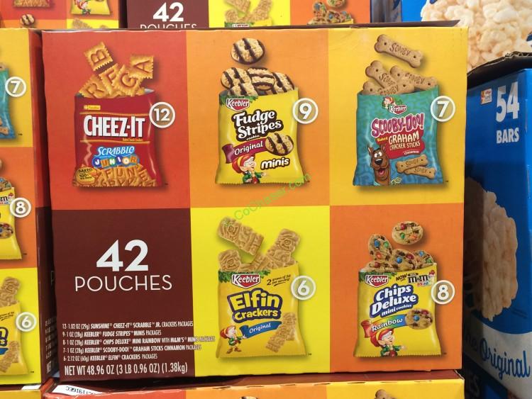 Keebler Cookie & Cracker Pack 42 Count Box CostcoChaser