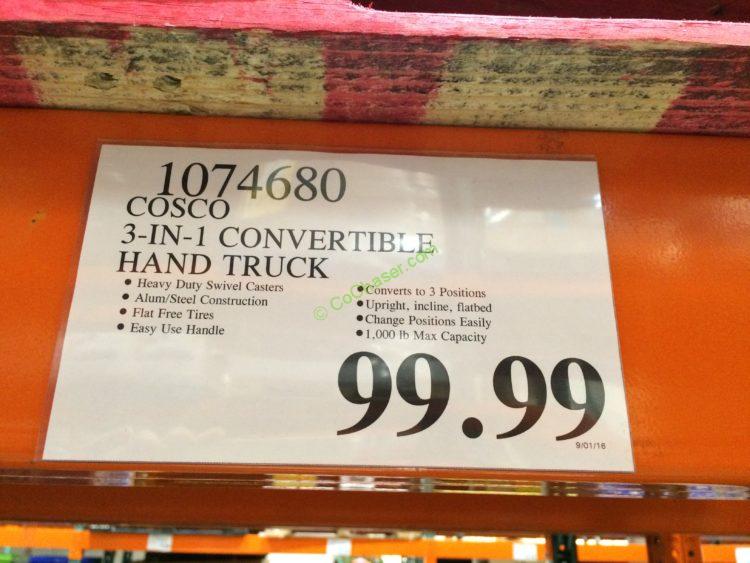 costco1074680Cosco3in1ConvertibleHandTrucktag CostcoChaser