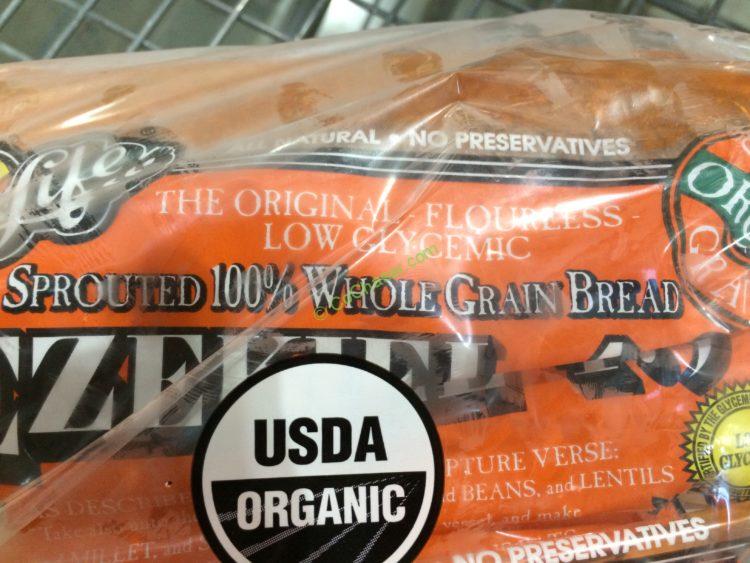 Is Ezekiel bread organic?