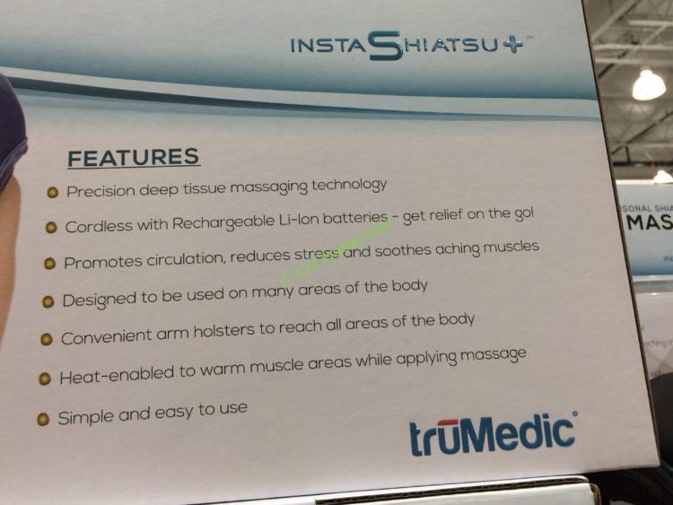 truMedic InstaShiatsu Shoulder & Neck Massager CostcoChaser