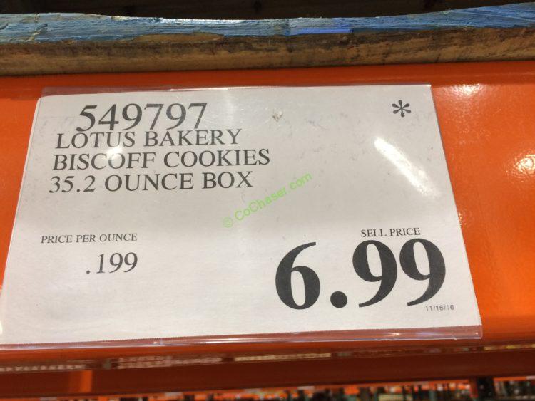 Lotus Bakery Biscoff Cookies 35.2 Ounce Box CostcoChaser