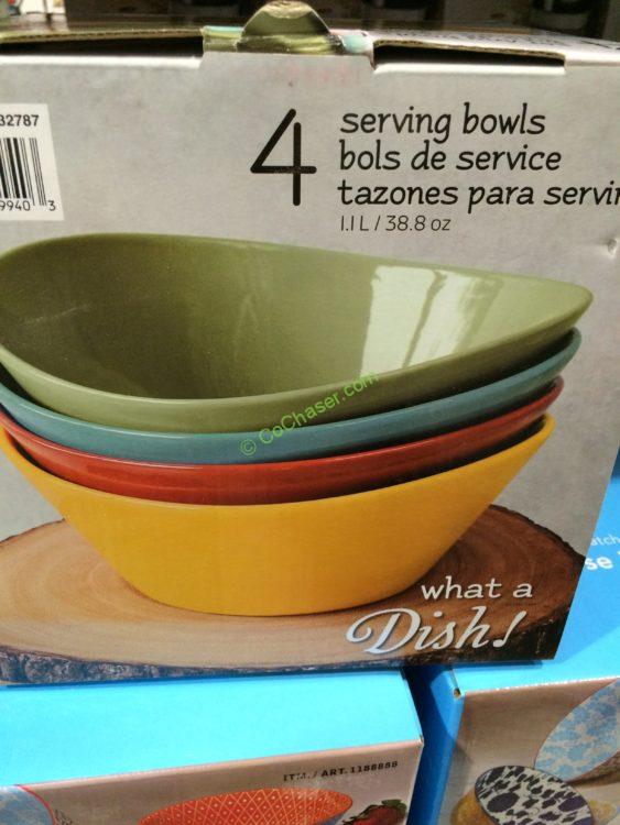 Costco1032787OverBackWhataDish4pieceColoredBowlSetpart