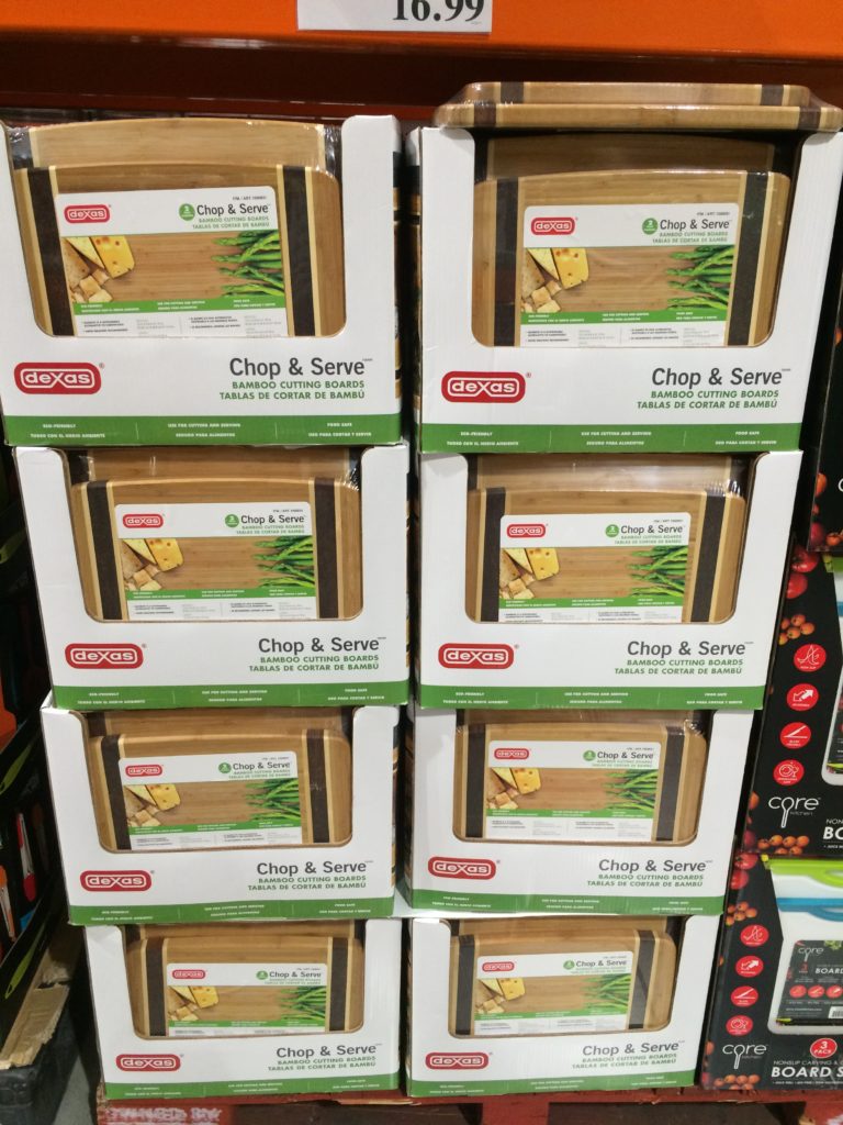 DEXAS 2PC Bamboo Cutting Boards CostcoChaser