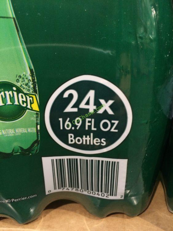 Perrier Sparkling Mineral Water 24/16.9 Ounce Bottles CostcoChaser