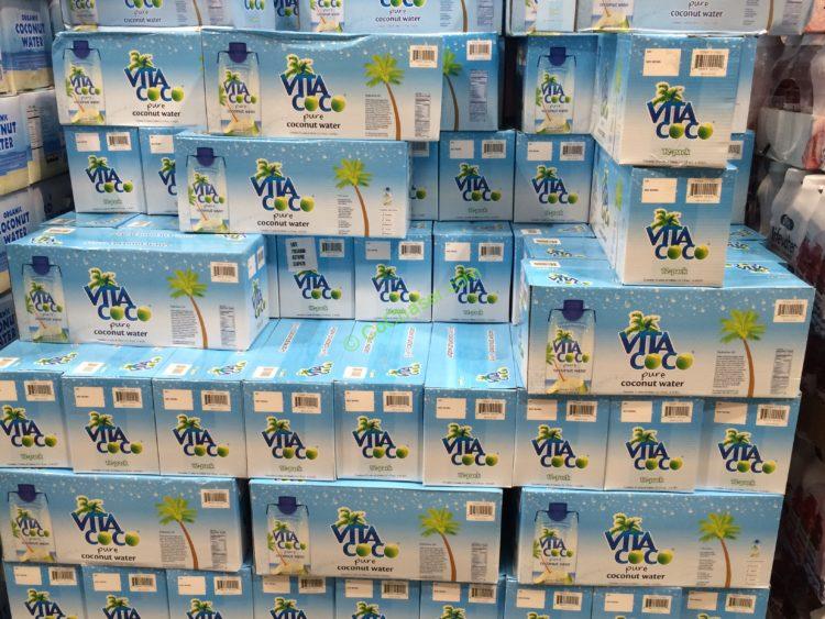 Vita COCONUT Water 12/11.2 Ounce Boxes CostcoChaser