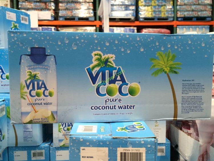Vita COCONUT Water 12/11.2 Ounce Boxes CostcoChaser
