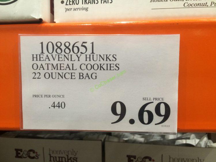 Costco1088651HeavenlyHunksOatmealCookiestag CostcoChaser