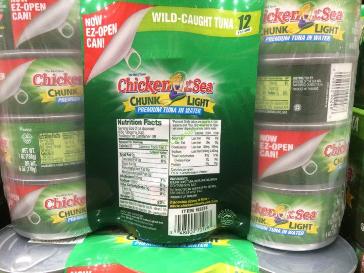 Costco162274Chicken oftheSeaChunkLightTunainf CostcoChaser