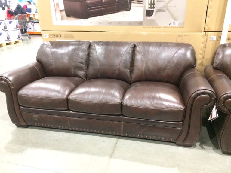 costco leather sofa and loveseat