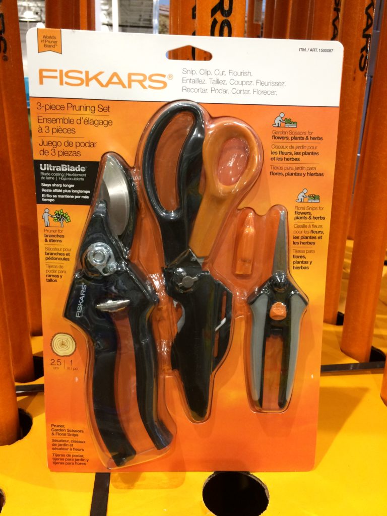Fiskars 3PC Gardening Set CostcoChaser