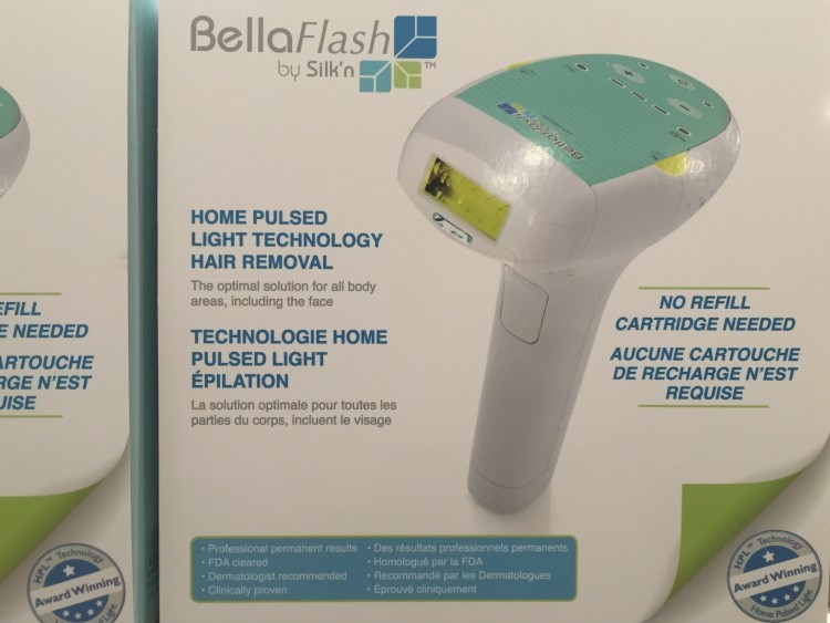 BellaFlash By Silk'N Laser Hair Removal System at Costco