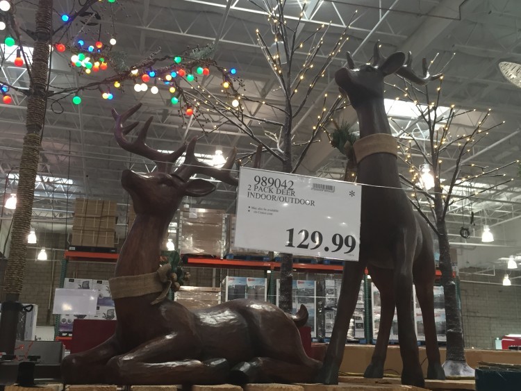 2 Pack Deer Indoor/Outdoor at Costco