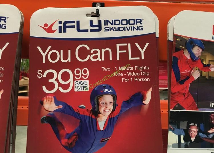 Discounted iFly Flight Package