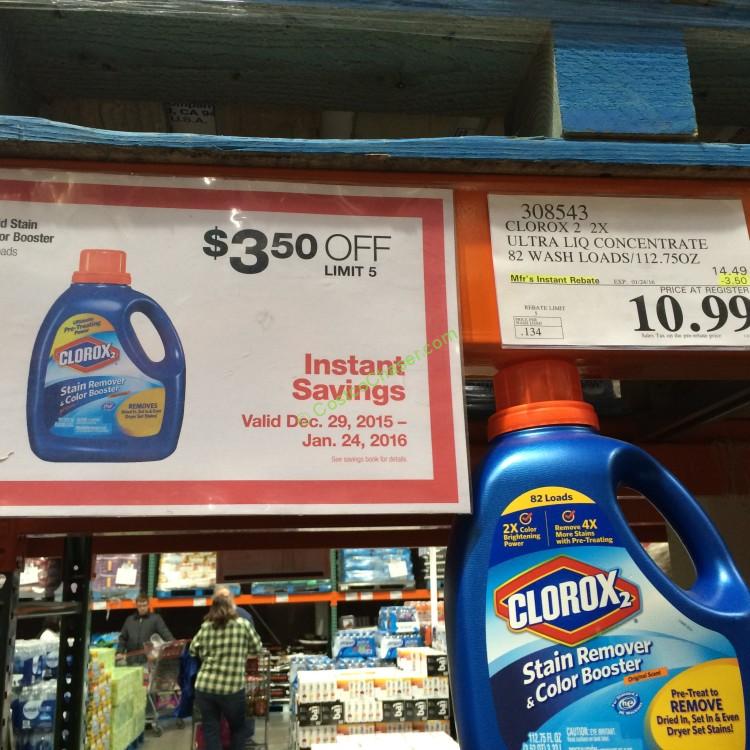 Clorox 2 Stain Remover and Color Booster