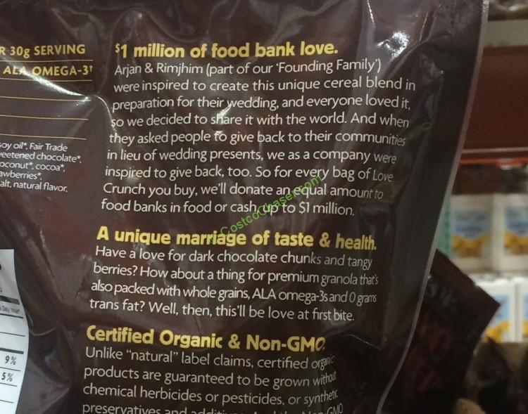 Organic Nature’s Path Love Crunch Granola CostcoChaser