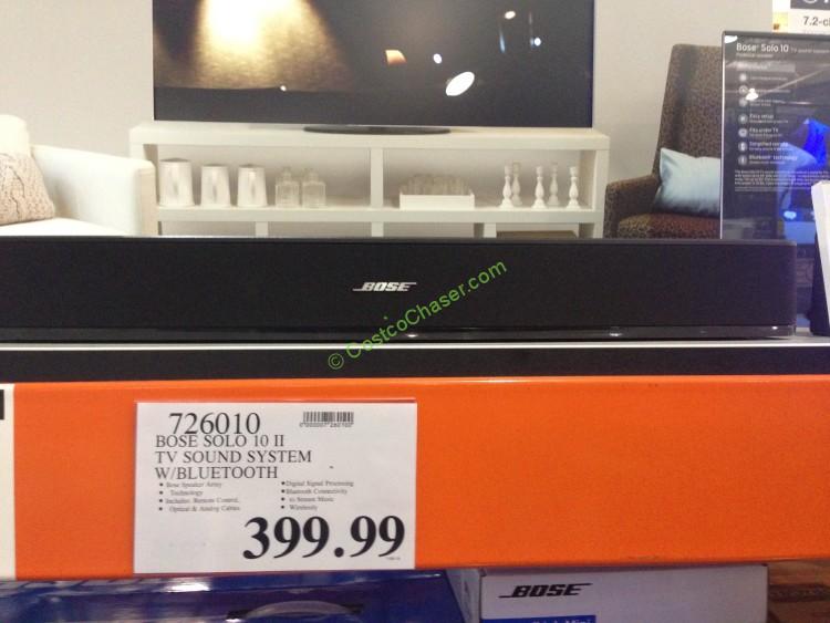 bose tv sound bar costco