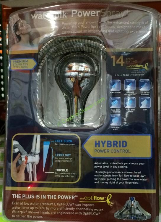 costco844110Waterpikhandheldshowerhead14spraysettings1