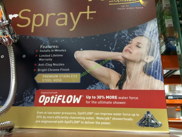 Waterpik Handheld Shower Head 14 Spray Settings