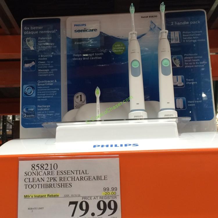 Philips Sonicare EssentialClean Rechargeable Toothbrush