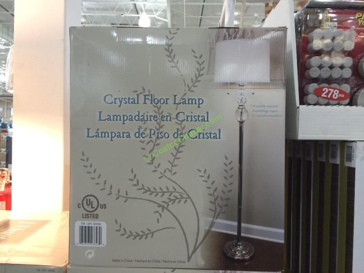 J. Hunt Home Crystal Floor Lamp