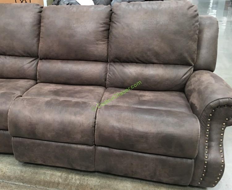 Fabric Motion Sectional With 3 Recliners CostcoChaser