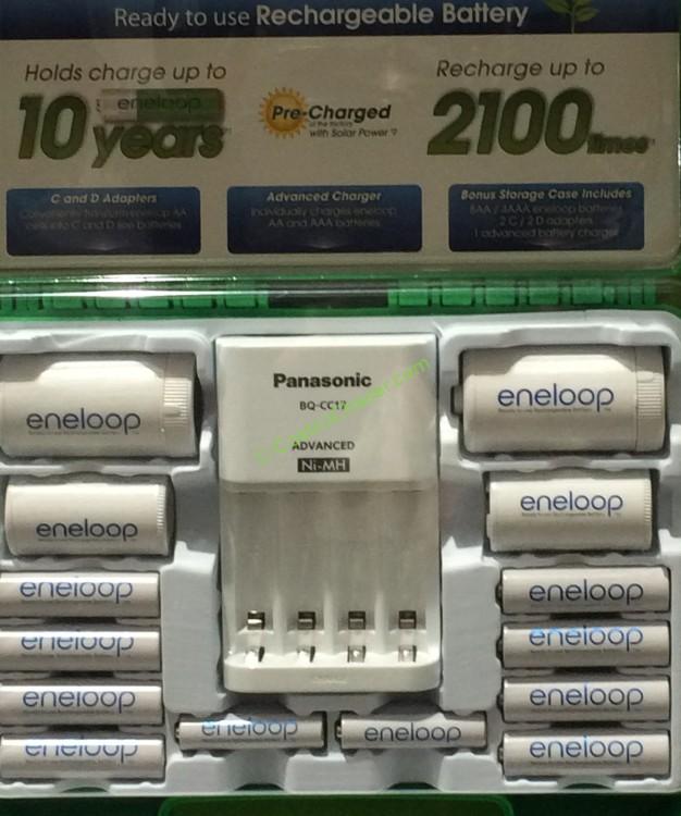 Panasonic Eneloop Rechargeable Batteries and Charger