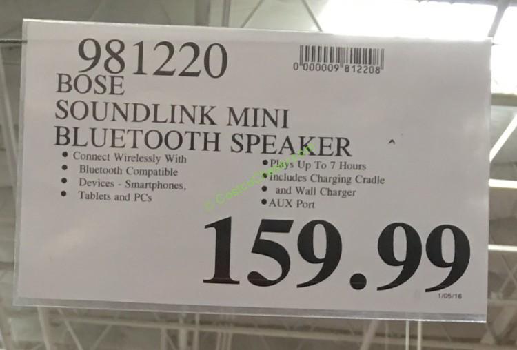 costco981220bosesoundlinkminiprice CostcoChaser