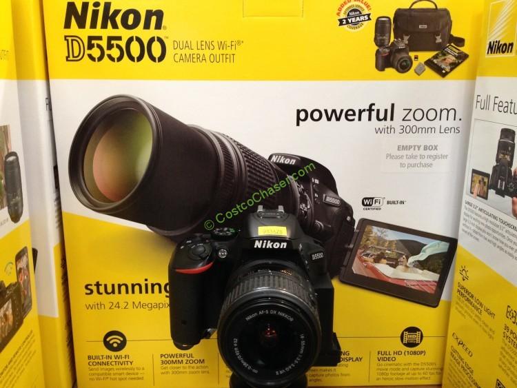 costco983620nikond5500dslrkitbox CostcoChaser