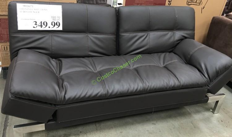 Lifestyle Solutions Euro Lounger, Costco Leather Sofa Bed