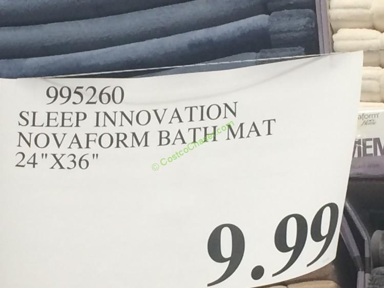 Sleep Innovation Novaform Bath Mat CostcoChaser