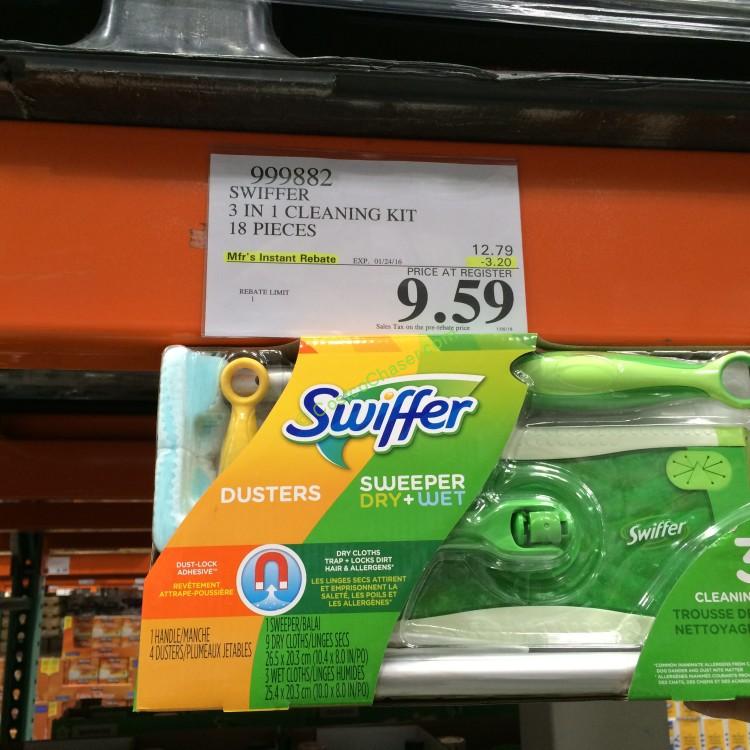 Costco Swiffer 3-in-1 Cleaning Kit