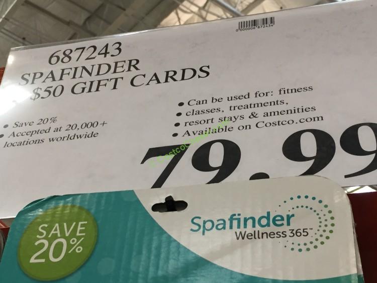 Spafinder 2 50 Gift Cards 79 99 Save 20