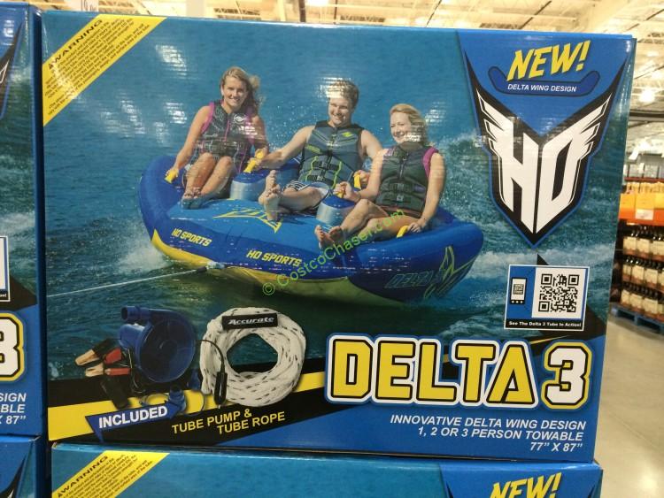 HO Sports Delta 3 Towable with Pump & Rope
