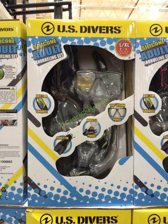 U.S. Divers Adult Snorkel Set CostcoChaser