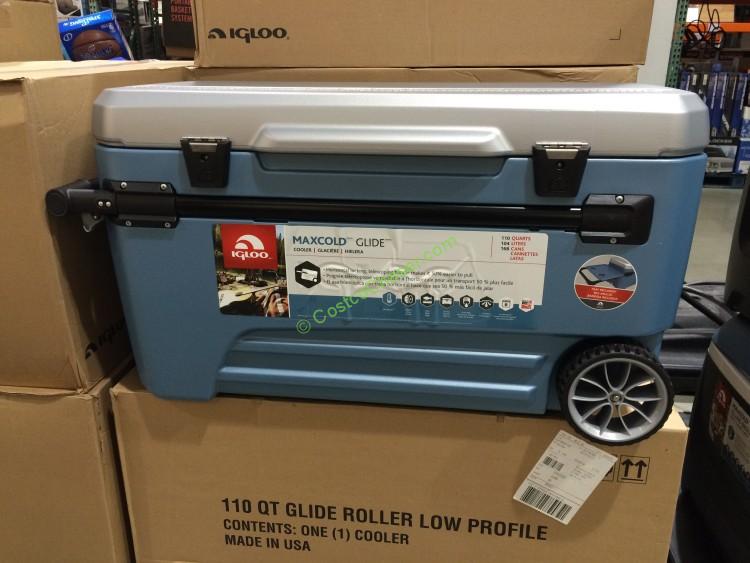 Igloo 110QT Rolling Cooler with Removable Tray