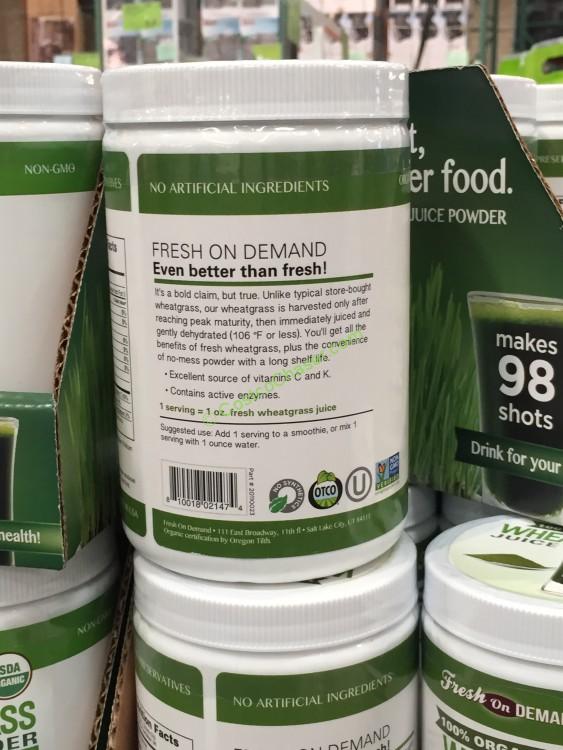 costco1379wheatgrassjuicepowder1 CostcoChaser