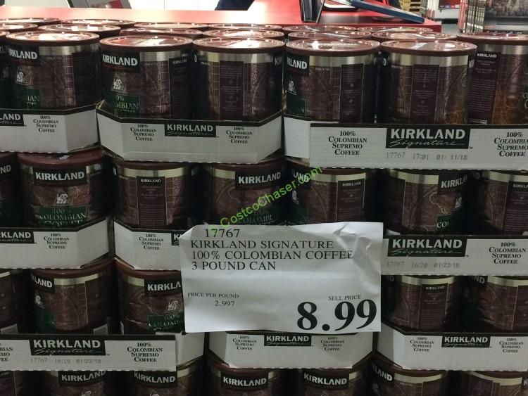 costco17767kirklandsignature100colombiancoffeeall CostcoChaser