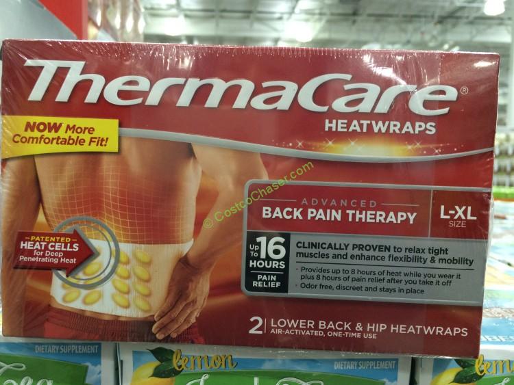 Thermacare Heatwraps Deep Muscle Relief Back- 6 Wraps