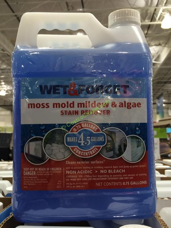 Wet & Forget Moss-Mold-Mildew-Algae Stain Remover 2X.75 Gal